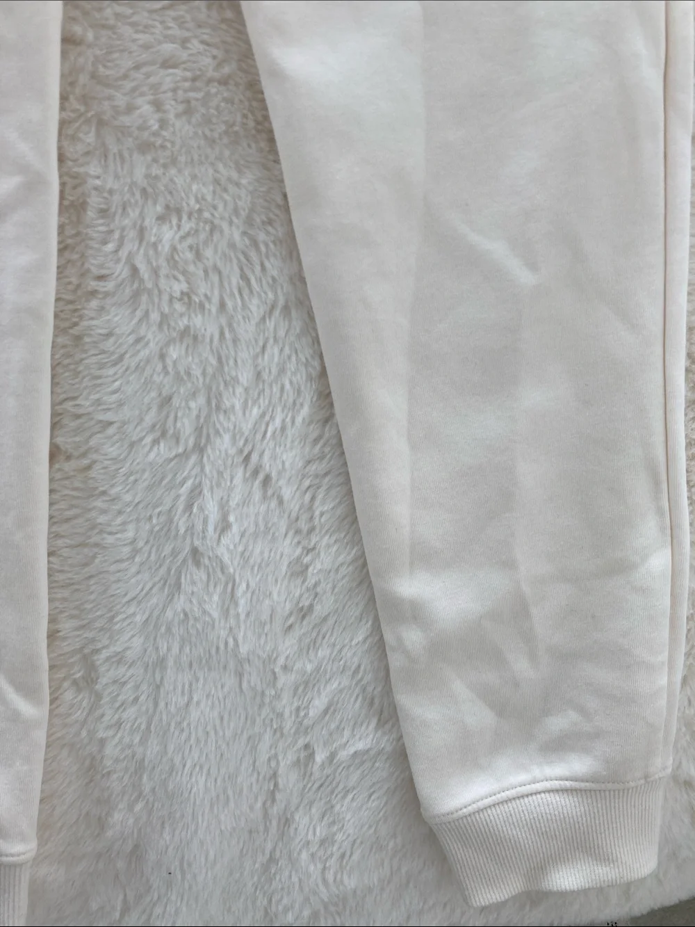SALE! Old Navy Girls Cream Drawstring Jogger Sweatpants w/ Zip Pockets L 10-12
